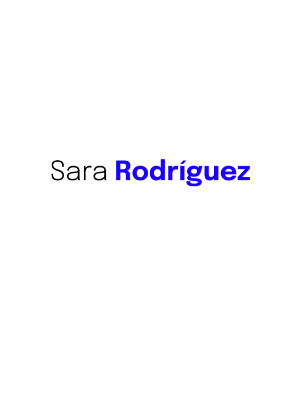 Logo Sara Rodriguez